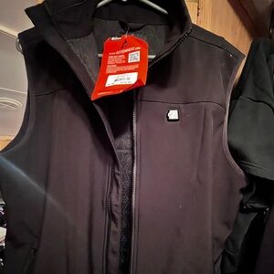 Men's Black Heated Vest